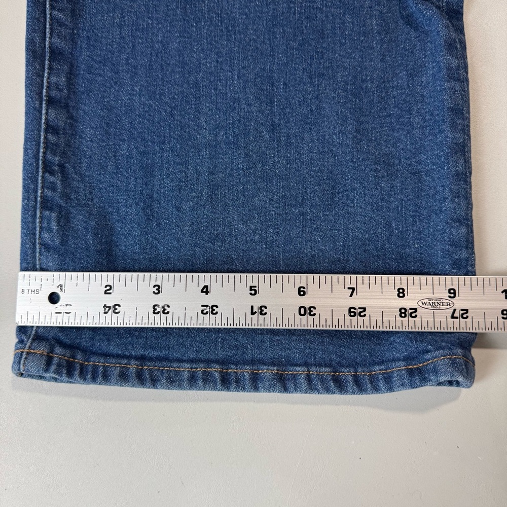 Madewell Jeans Women 31 Blue Perfect Vintage Wide Leg High Waist Stretch Denim - Picture 10 of 11